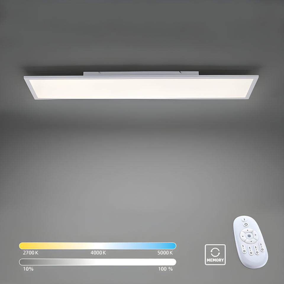 Paul Neuhaus, Deckenleuchte Flat, Detail, smarte LED Beleuchtung