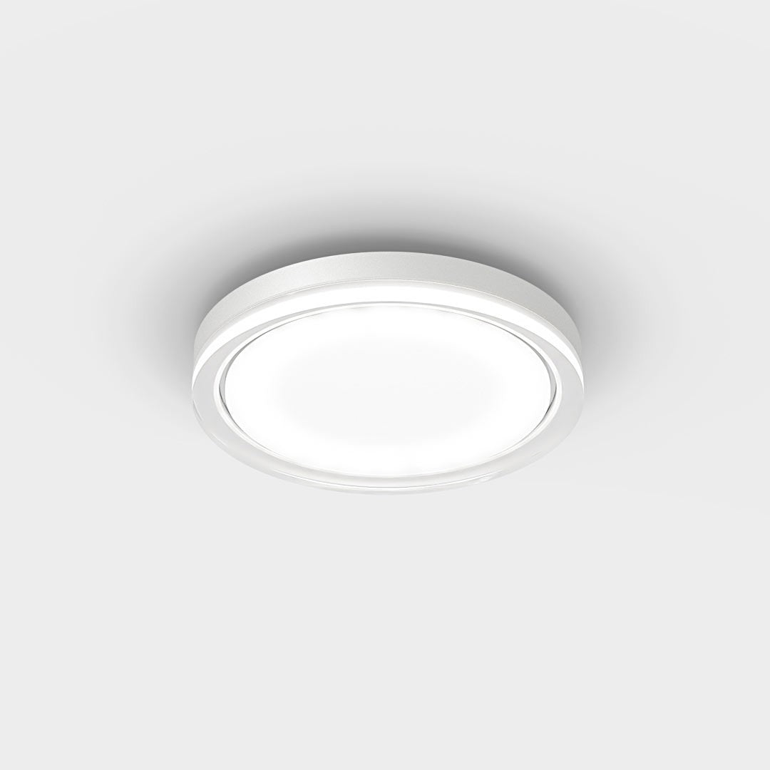 IP44.de LED Deckenleuchte lisc, weiss, Vorderansicht