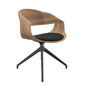 Chantal Drehstuhl - Bequeme Bürositzmöbel, Holz, ergonomisch