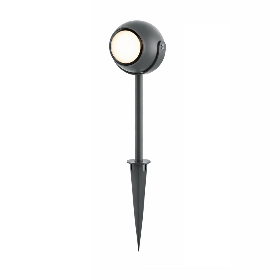 Mobilux, Erdspießstrahler Sol, Produktbild, moderne Gartenbeleuchtung