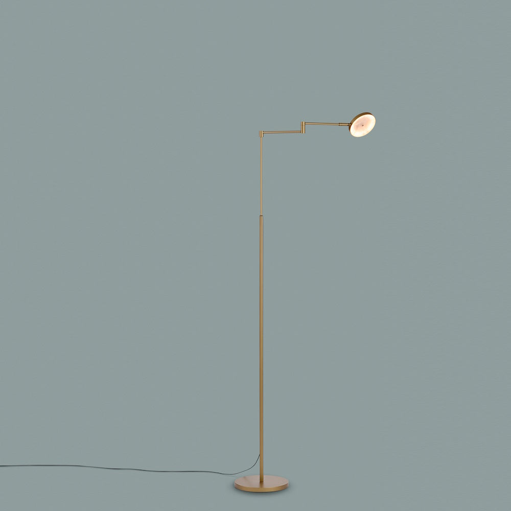 Holtkötter, Leseleuchte Esprii, Bronze, stilvolle Leselampe