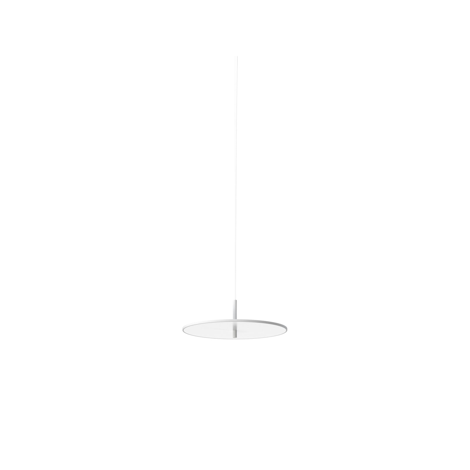Flos My Disc LED-Pendelleuchte in Mattweiß – Abverkauf
