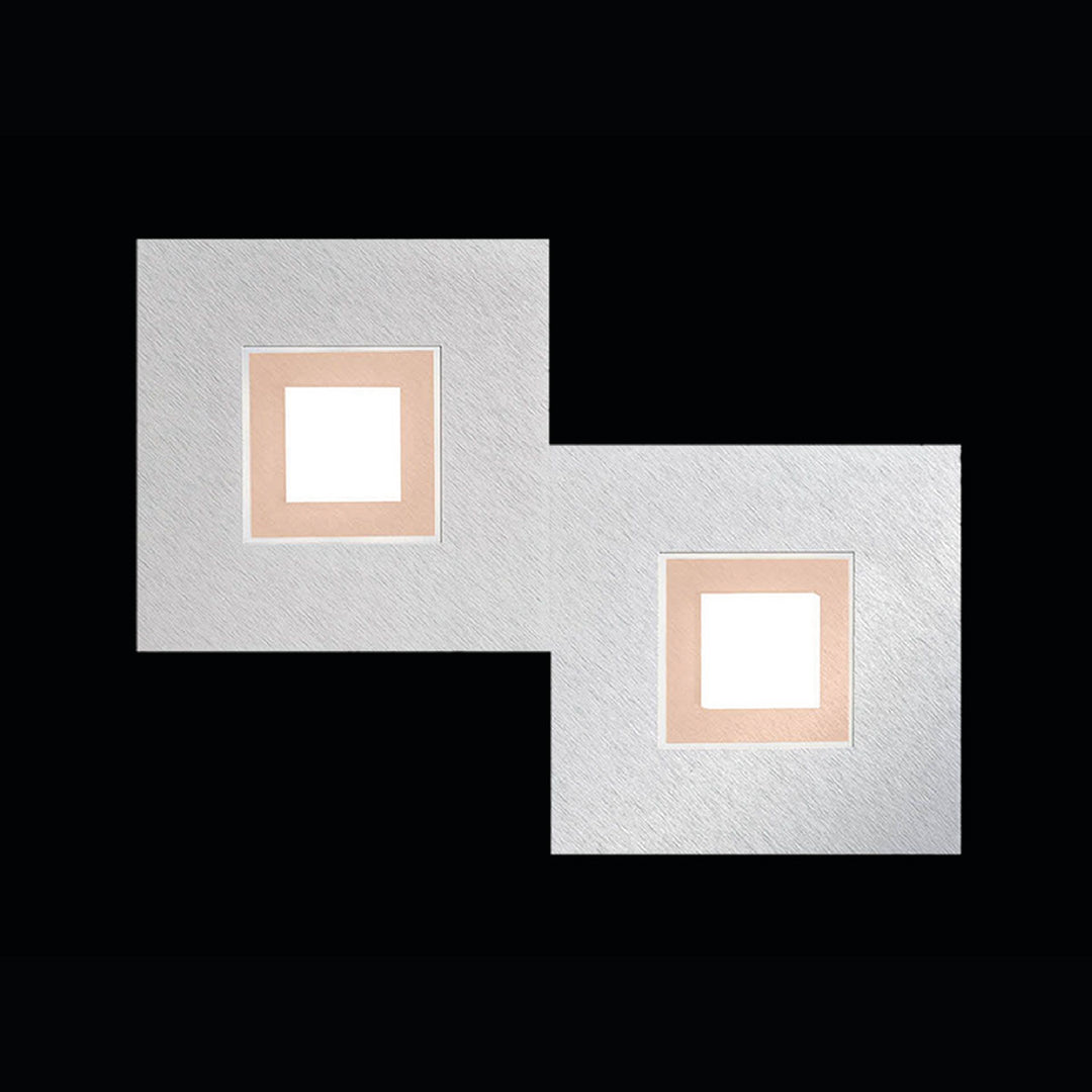 Applique/plafonnier Karree 2 lumières