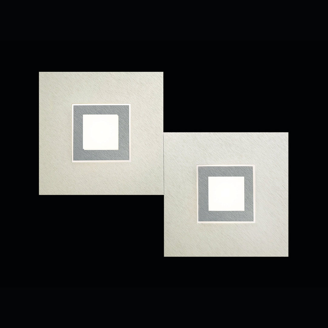 Applique/plafonnier Karree 2 lumières