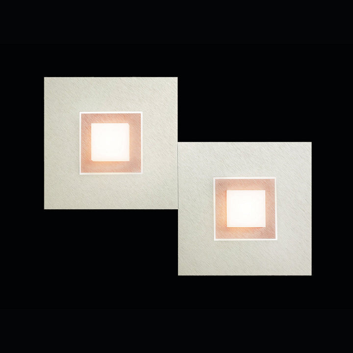 Applique/plafonnier Karree 2 lumières