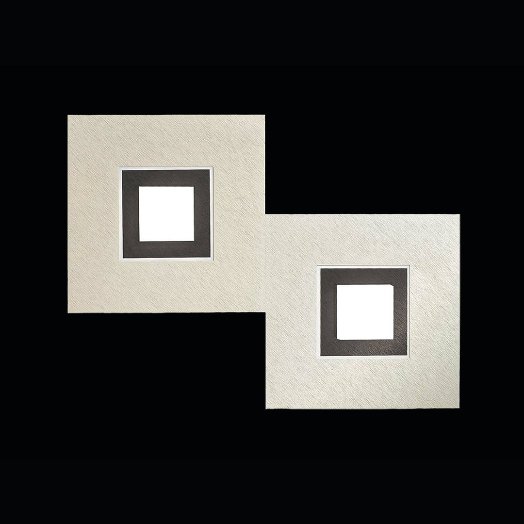 Applique/plafonnier Karree 2 lumières