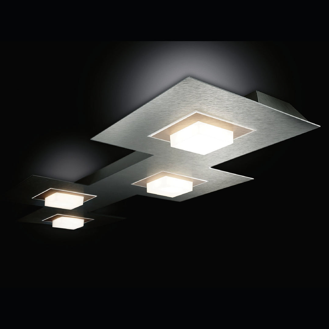 Applique/plafonnier Karree 4 lampes