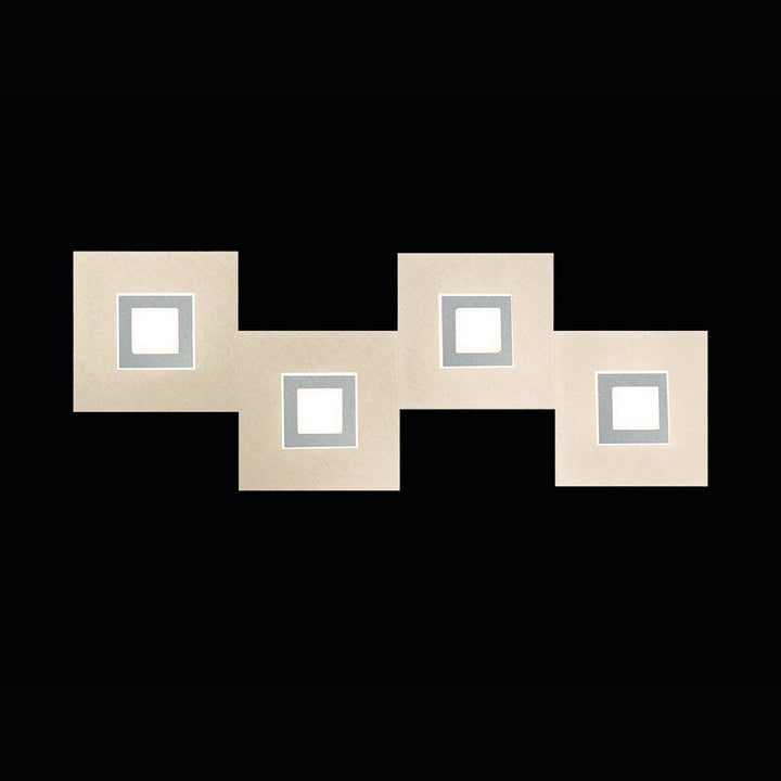 Applique/plafonnier Karree 4 lampes