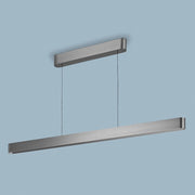 Lupia Licht, Pendelleuchte Halycon, 118cm Platin, stilvolle Esstischbeleuchtung