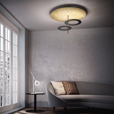 Hula Hoop ceiling light