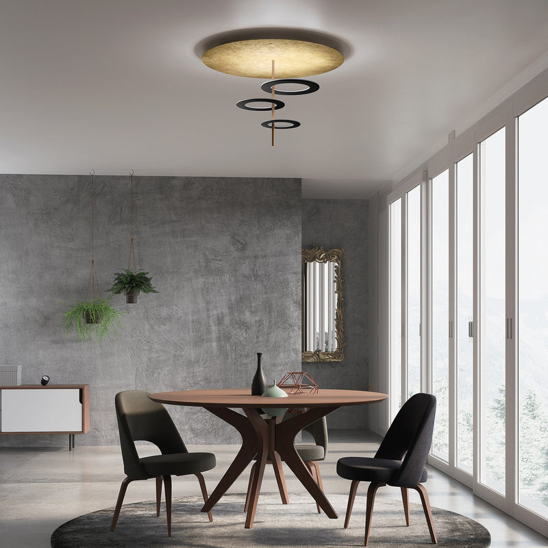 Hula Hoop ceiling light