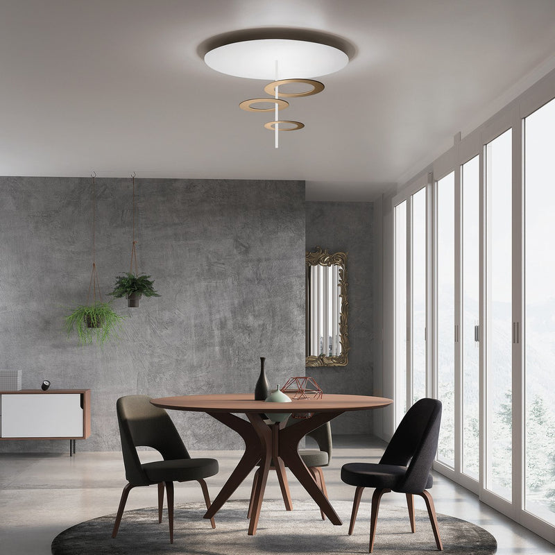 Hula Hoop ceiling light