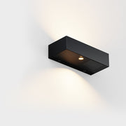 IP44.de, Wandleuchte iem.2 X, Schwarz Down, moderne Wandbeleuchtung