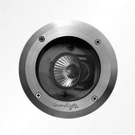 Außenbodeneinbauleuchte, stahl inkl. Bodeinbaugehäuse