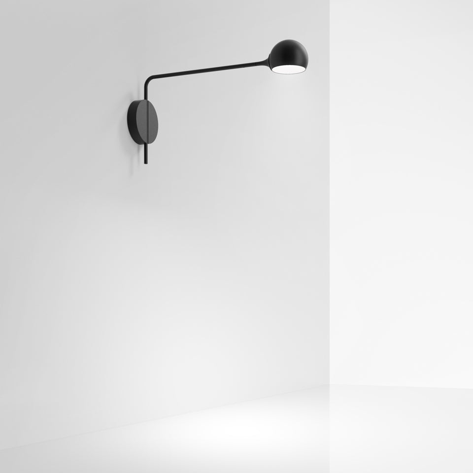 Artemide Ixa LED Wandleuchte Anthrazit