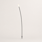 Karman NILO HP211ENEXT Outdoor-Stehleuchte 150 cm Schwarz Weiß – Einzelansicht
