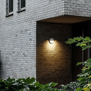 IP44 Wandleuchte las.2, schwarz, Raumbild