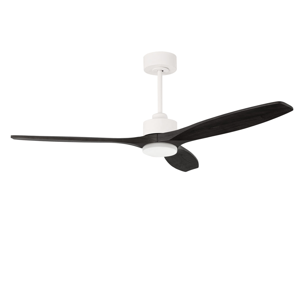 LEDS C4 Stem Evo Ø132 cm – Pendel, Gehäuse / Flügel: Weiß / Schwarz, LED – CCT 3000/4000/5000K