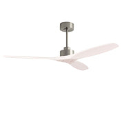 LEDS C4 Stem Evo Ø132 cm – Pendel, Gehäuse / Flügel: Nickel satiniert / Weiß, Ohne Licht