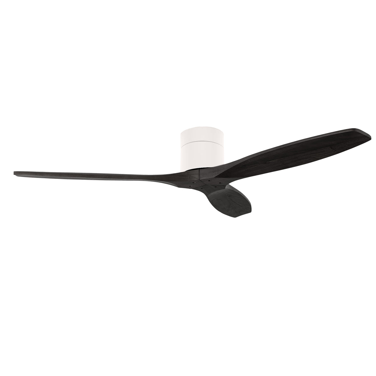LEDS C4 Stem Evo Ø132 cm – Tube, Gehäuse / Flügel: Weiß / Schwarz, Ohne Licht