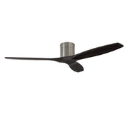 LEDS C4 Stem Evo Ø132 cm – Tube, Gehäuse / Flügel: Nickel satiniert / Schwarz, Ohne Licht