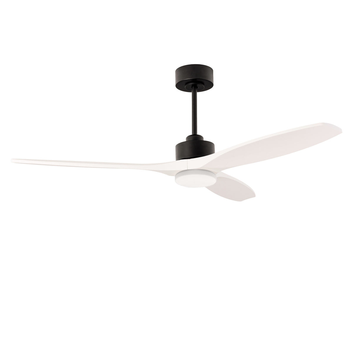 LEDS C4 Stem Evo Ø122 cm – Pendel, Gehäuse / Flügel: Schwarz / Weiß, LED – CCT 3000/4000/5000K
