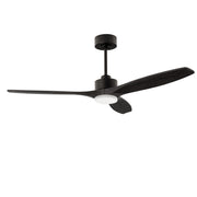 LEDS C4 Stem Evo Ø122 cm – Pendel, Gehäuse / Flügel: Schwarz / Schwarz, LED – CCT 3000/4000/5000K