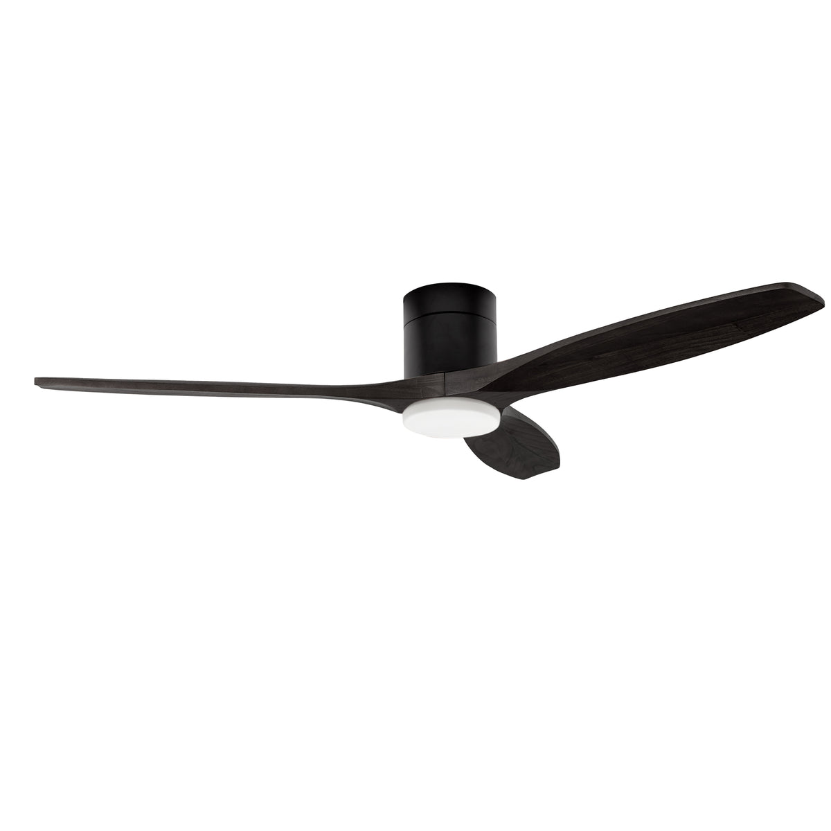 LEDS C4 Stem Evo Ø122 cm – Tube, Gehäuse / Flügel: Schwarz / Schwarz, LED – CCT 3000/4000/5000K
