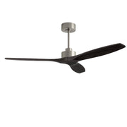 LEDS C4 Stem Evo Ø122 cm – Pendel, Gehäuse / Flügel: Nickel satiniert / Schwarz, Ohne Licht