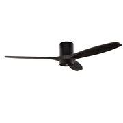 LEDS C4 Stem Evo Ø132 cm – Tube, Gehäuse / Flügel: Schwarz / Schwarz, Play Super Comfort – 2700K