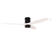 LEDS C4 Stem Evo Ø122 cm – Tube, Gehäuse / Flügel: Schwarz / Weiß, Play Super Comfort – 2700K