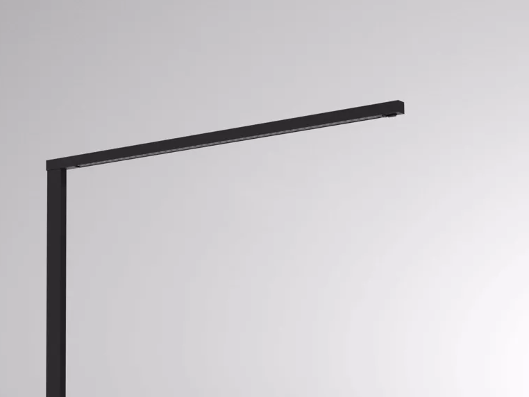 Molto Luce, Office-Stehleuchte Lens Single F, Schwarz, Produktbild