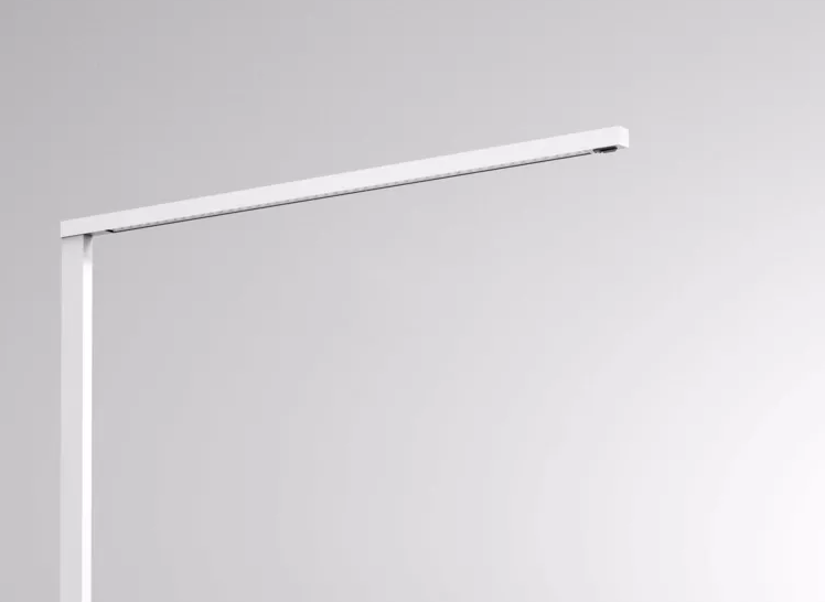 Molto Luce, Office-Stehleuchte Lens Single F, Weiss, Produktbild