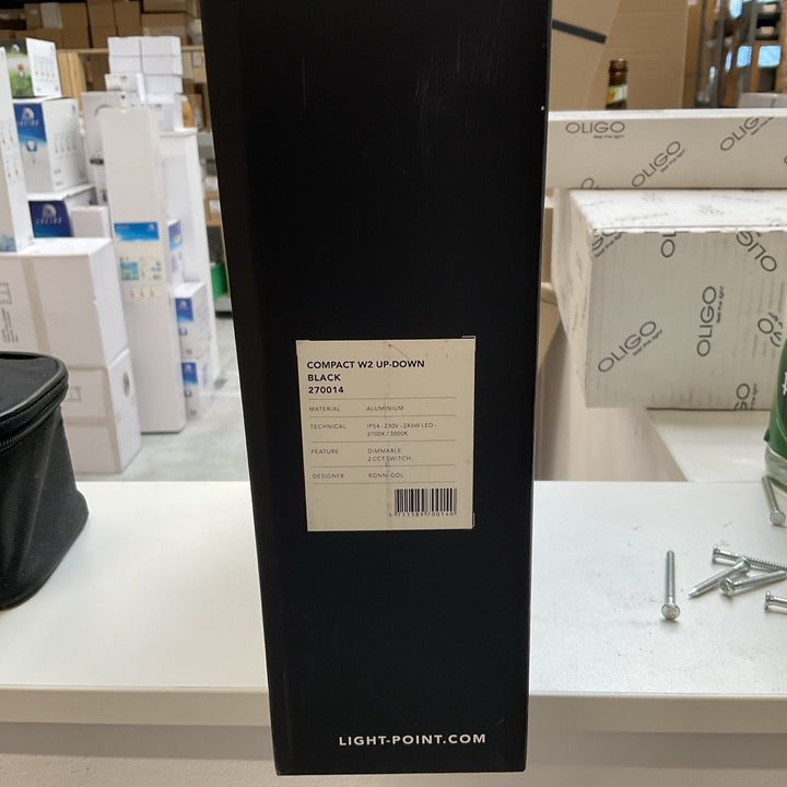 Originalverpackung LIGHT-POINT Compact W2 Schwarz, Artikel 270014