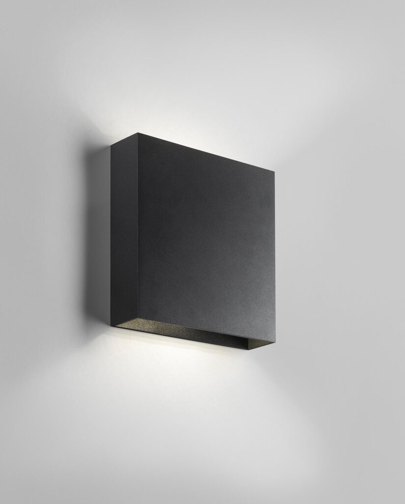 LIGHT-POINT Compact W2 Up/Down Wandleuchte Schwarz