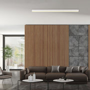 Pure, Deckenleuchte Lines Straight, Raumbild, moderne Raumbeleuchtung