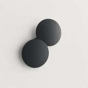 Lodes, Wandleuchte Puzzle Round Double, Schwarz, Produktbild