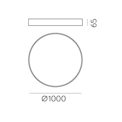 Deckenleuchte London Ø100cm