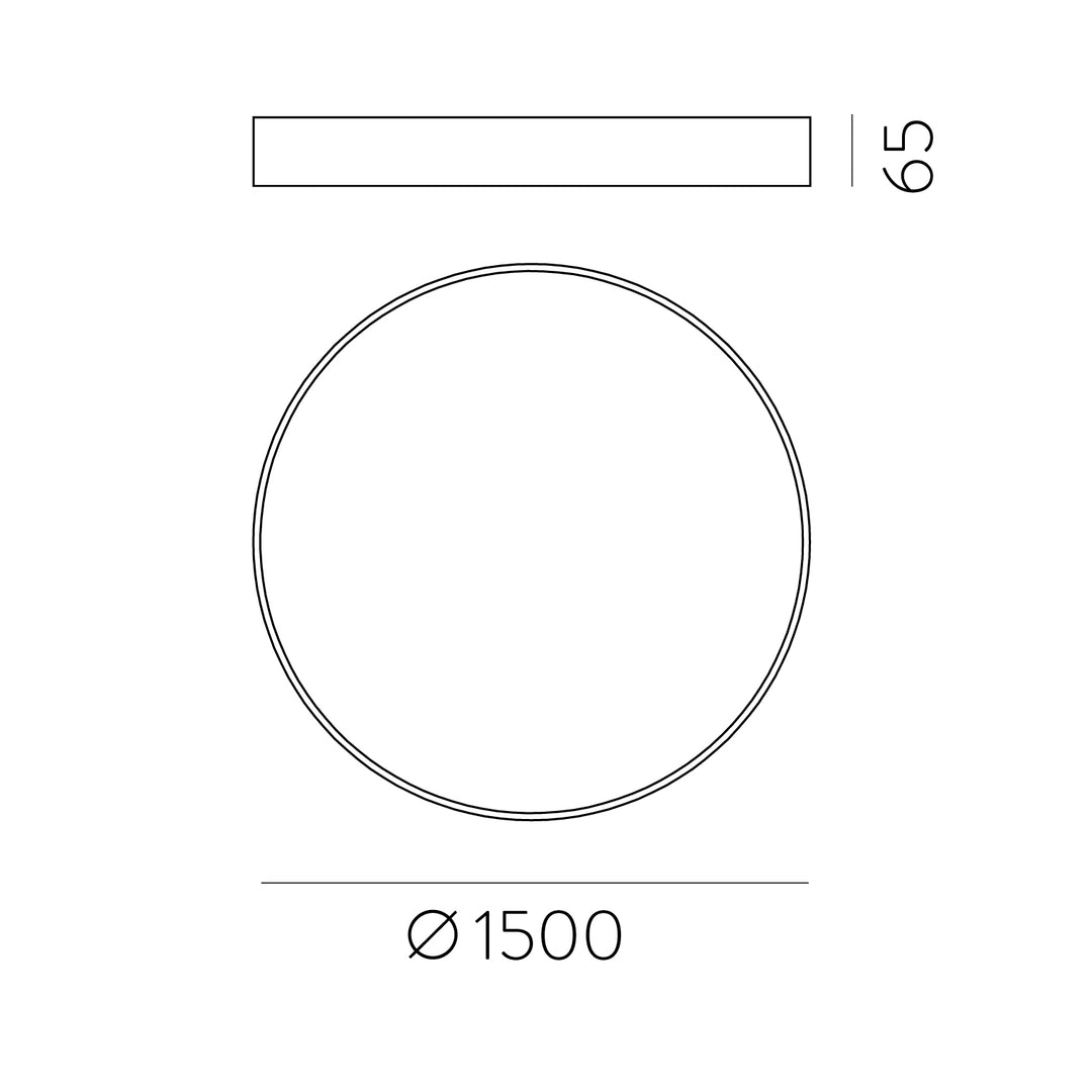 Deckenleuchte London Ø150cm