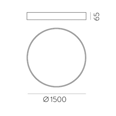 Deckenleuchte London Ø150cm