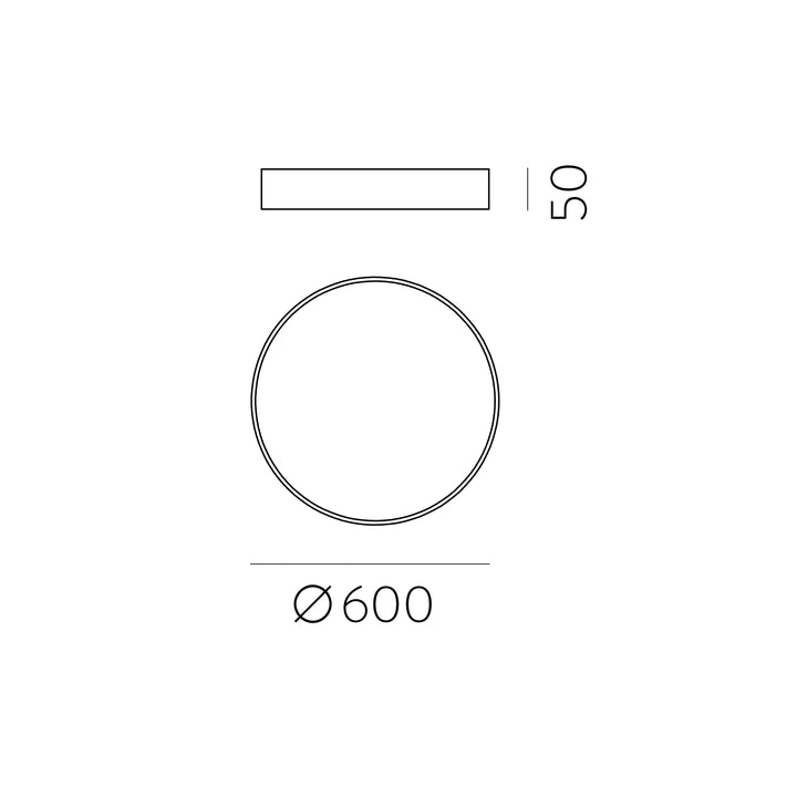 Deckenleuchte London Ø60cm