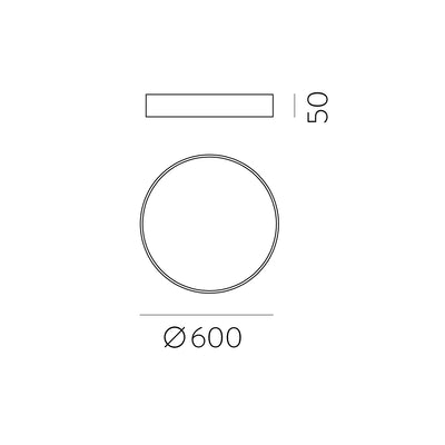 Deckenleuchte London Ø60cm