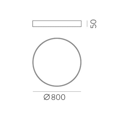 Deckenleuchte London Ø80cm