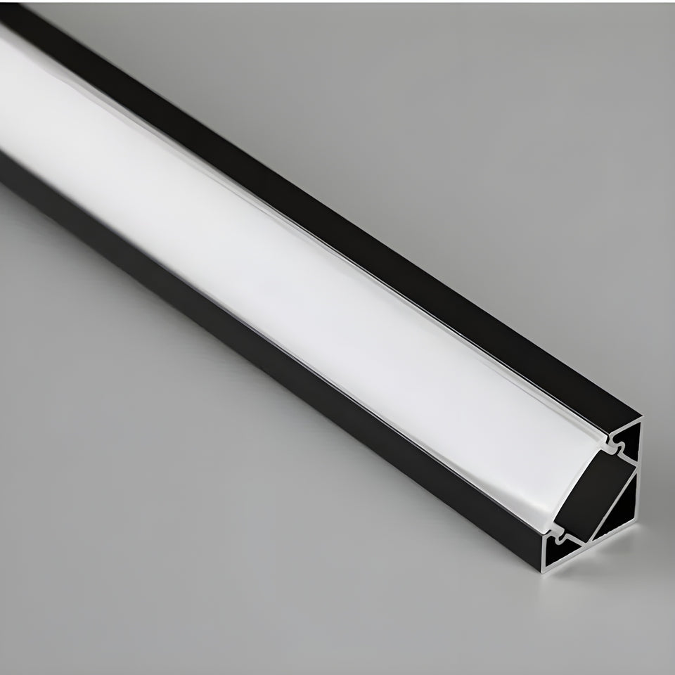 Mantra, LED-Profil Jonny 90°, Schwarz, Eckprofil Beleuchtung