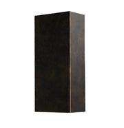 Masterlight, Wandleuchte Metallico, Schwarz-Gold, stilvolle Wandbeleuchtung