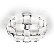 SLAMP Mida Medium Weiß/Platin Decken- & Wandleuchte – Abverkauf