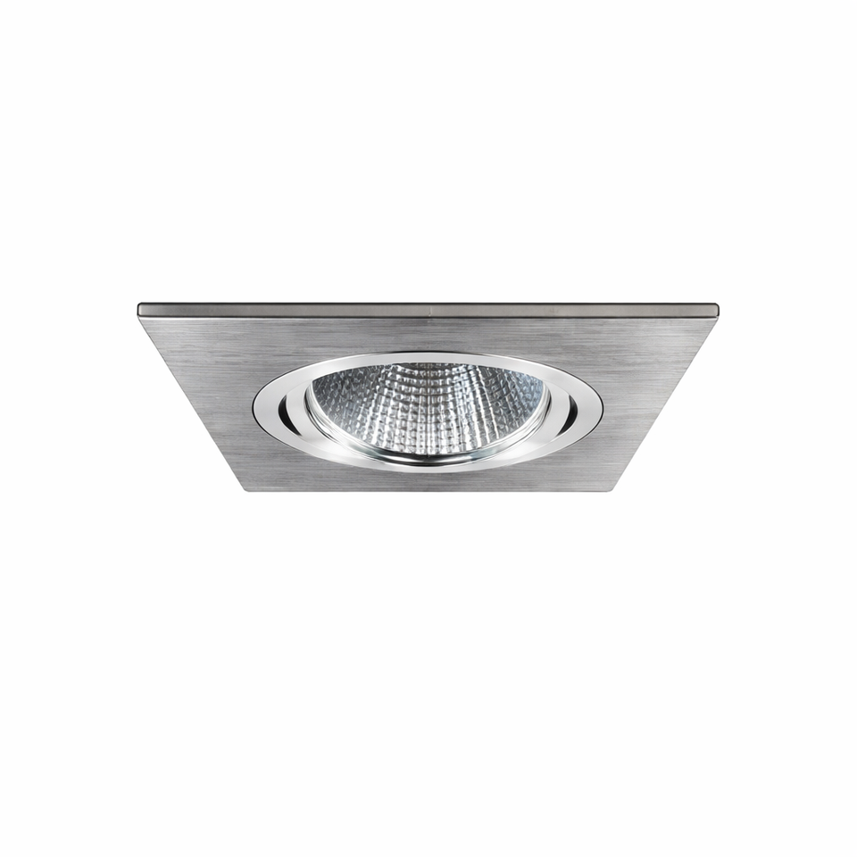 Mobilux, LED-Einbaustrahler MobiDim Classic Q, Aluminium, moderner Einbaustrahler