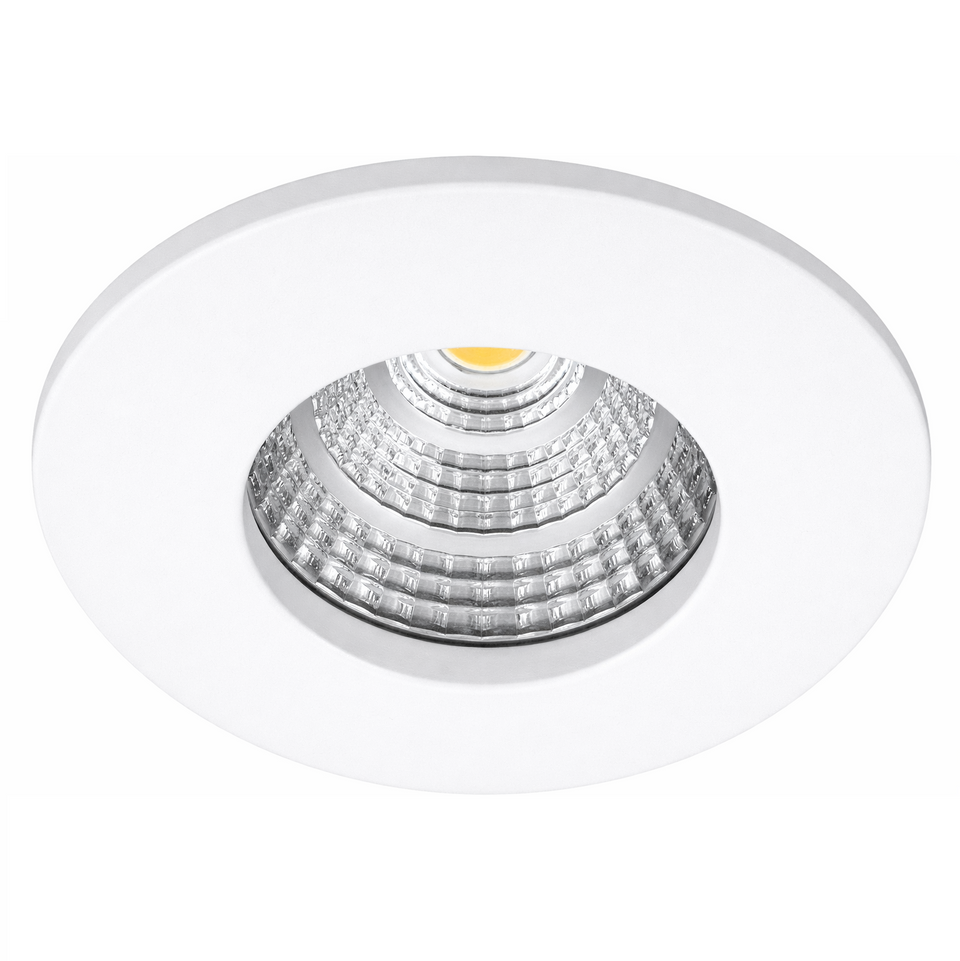 Mobilux, LED Einbaustrahler MobiDim Classic R IP65, Weiss, moderner Einbaustrahler
