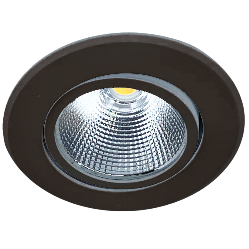Mobilux, LED-Einbaustrahler MobiDim Classic R, Schwarz, hochwertige Einbaubeleuchtung