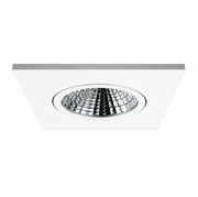 Mobilux, LED Einbaustrahler MobiDim Slim Q, Weiss, moderner Einbaustrahler